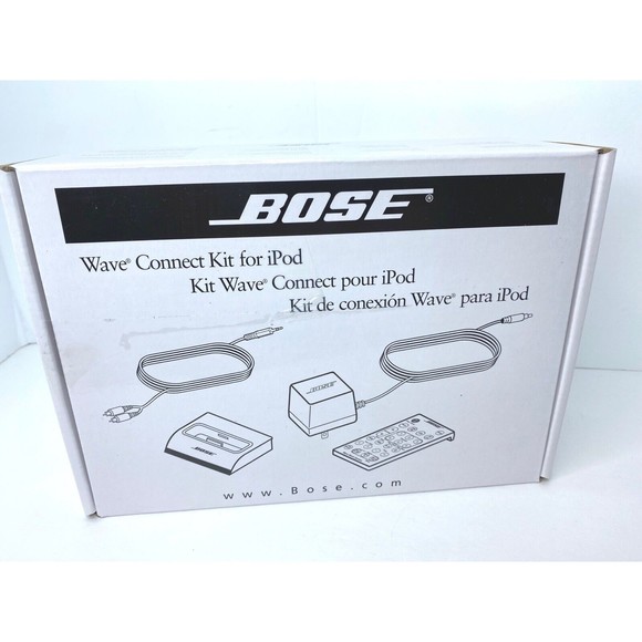 Bose Wave Connect Kit For IPod 315527-0010 W/Remote For Bose Acoustic Wave NEW - Picture 1 of 6